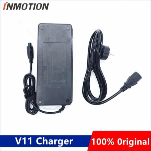 Original Charger For INMOTION V11 Unicycle Self Balance Skateboard Scooter Parts Charger Adapter Replacement Accessories