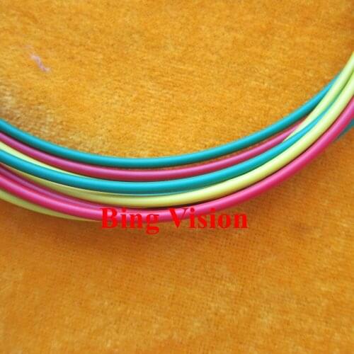 Data transmission 1.0*2.2mm/PMMA plastic optical fiber cable wtih color PE jacket Green/Yellow/Red color options