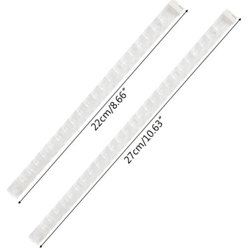 26-Ring Loose-leaf Plastic Binding Clip 0.38" Diameter 20-ring Binding Coils Binding Comb Clip Closure Open Design H3CA