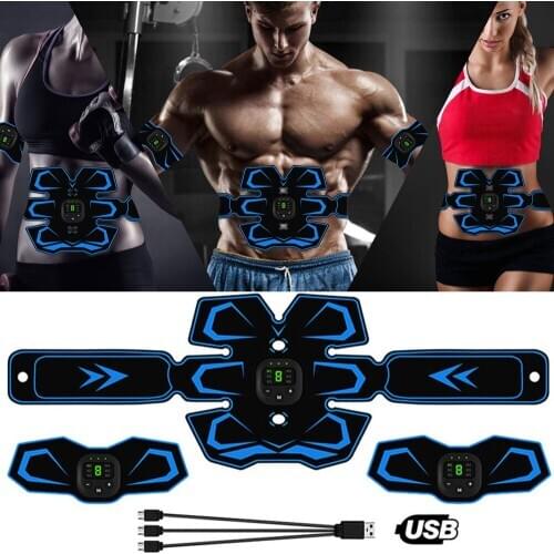 Muscle Stimulator ABS Hip Trainer Abdominal Belt Electrostimulator Muscular Exercise Home Gym Equipment Electrostimulation