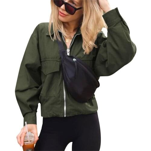 Женские большие куртки Swokii China At AliExpress