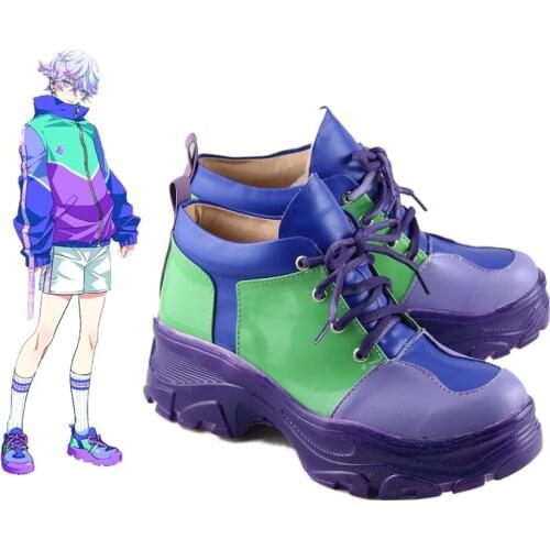 Unisex Anime Cosplay Paradox Live Hiphop Punk Cosplay Costumes Shoes Boots Custom Made