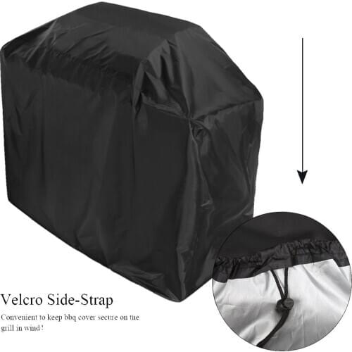 BBQ Cover Waterproof 210D Oxford Cloth Grill Cover Anti Dust Rain Gas Electric Charcoal Barbeque BBQ Accessories Grill Cover