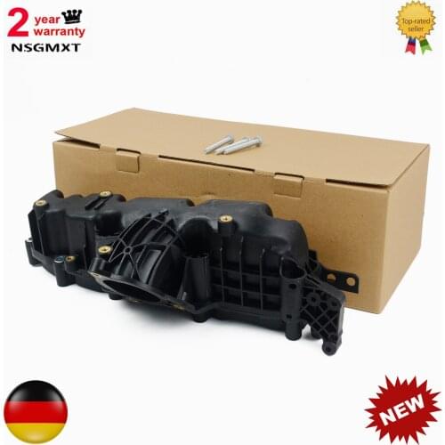 AP01 Intake Manifold For SUCTION TUBE 2.0 TDI suction nozzle swirl flaps with adjuster 03L129711AG, 03L129086, 03L 129 711 AG
