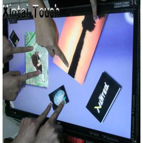 Xintai Touch 46" real 4 touch points infrared multi touch screen frame / ir touch panel with fast shipping