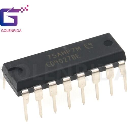 10PCS CD4027BE DIP16 CD4027 DIP CD4027BE