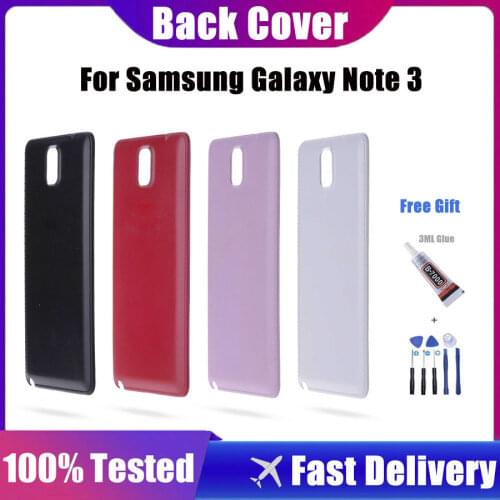100% Good QualityBattery Back Cover For Samsung Galaxy note 3 N9000 N9005 N9006 Rear Housing Battery Door Case Replacement Parts