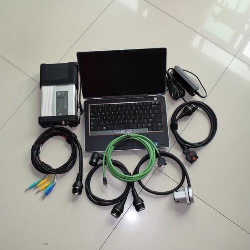 2020.12 Version Software 500GHDD used Laptop E6420 Professional Car diagnostic tool Mb Star C5 auto Scanner SD Connect Compact 5