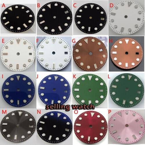 28.5mm sterile dial fit ETA 2836 Mingzhu DG2813 3804 Miyota 8205 8215/821A 82 series movement 40mm case