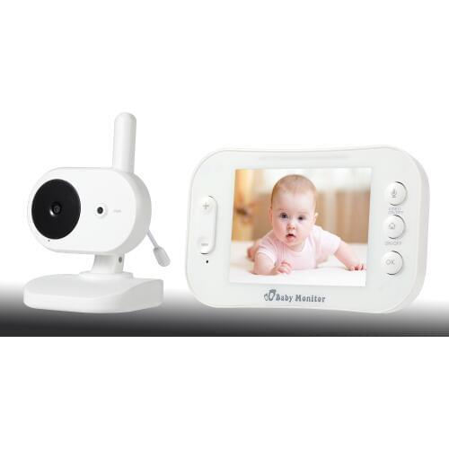 3.5“ inch LCD Wireless Baby Monitor Kits 2-WayTalk Security Audio Video IR Night Vision Camera