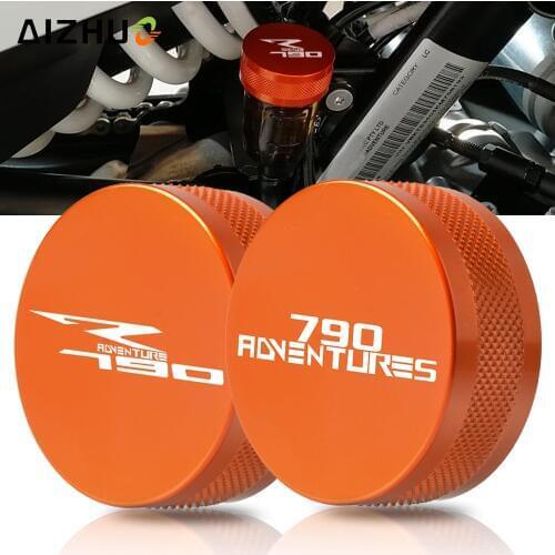Motorcycle Accessories Rear Cylinder Reservoir Cover Filter Cover Cap For 790 Adventure R 790 Adventure S 790 Adventure 2019