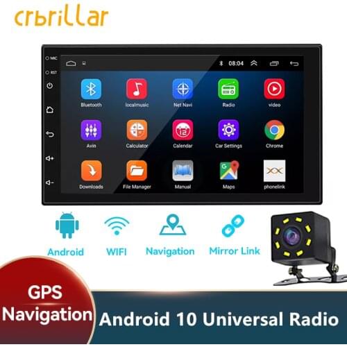 Car Radio 7 Inch Android 9 For Audi A3 A4 A5 A6 A7 A8 Q2 Q5 Q7 R8 Multimedia GPS WIFI Player Touch Screen Universal Car Stereo