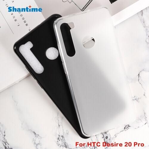 For HTC Desire 20 Pro Gel Pudding Silicone Phone Protective Back Shell For HTC Desire 20 Pro Soft TPU Case