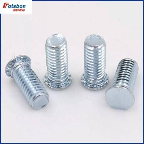 FH-M8-18 Round Head Studs Self-clinching Blind Rivet Protruding Stud Clinch Pin Screw Platen Screws Sheet Metal Vis PEM Standard