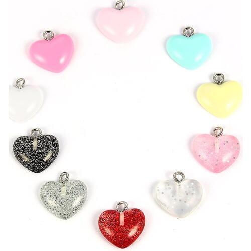 HEYUYAO Heart Pendants