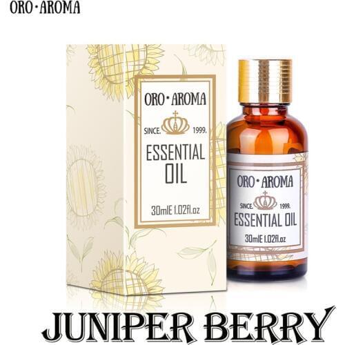 Famous brand oroaroma natural Juniper Berry essential oil Treatment of acne Skin inflammation Juniper Berry oil