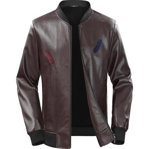 Plus 8XL 7XL 6XL winter Genuine Jacket For Faux Fur Coat Mens Brand Wool Jacket Male Natural Leather Jacket Men Casual Overcoat