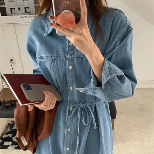 Модные джинсовые платья Lai Le Lei China At AliExpress