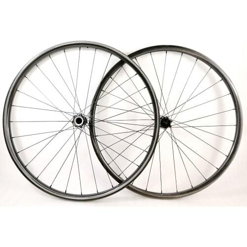 Lefty 2.0 carbon wheels 29er straight pull clincher tubeless left hand wheelset 30mm outer 22mm high Asymmetrical UD MATT Glossy