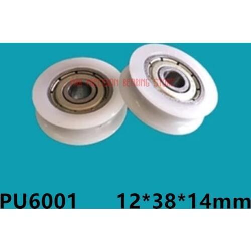 2021 Top Fashion Direct Selling Plastic Bearing 6001 Outer Nylon Roller Inner Diameter 12*38*14mm Compression