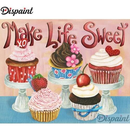 Dispaint Full Square/Round Drill 5D DIY Diamond Painting "Letter pattern" Embroidery Cross Stitch 3D Home Decor A12900