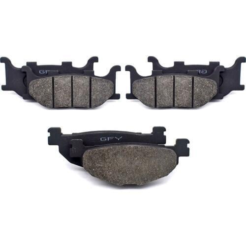 Motorcycle Front / Rear Brake Pads For YAMAHA XP500 TMAX500 XP 500 TMAX 2004-2007 CP 250 (1B71) Maxam / Morphus CP250 2005-2008