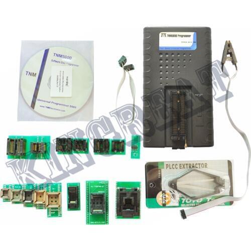TNM5000 ISP Programmer recorder+15pcs IC adapters,Laptop/Notebook IO Programmer,Support Flash Memory,EEPROM,Microcontroller,PLD