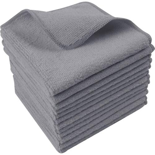 50PC/lot 2018 hot sale multi color magic microfiber cleaning cloth absorbent towel kitchen quick dry cloth 14"x14"