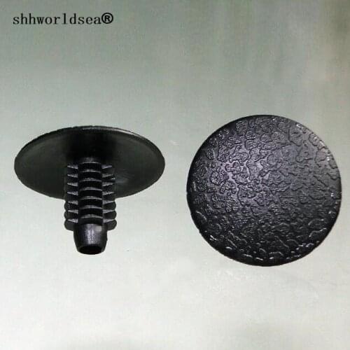 Shhworldsea 100pcs auto clip fasteners Radiator Retaining Clip for Peugeot Citroen#6992.C6