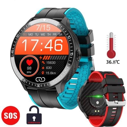 MT16 1.28 inch Full Cycle Full Touch Smart Watch Men Fitness Tracker Clock Women GTS Smartwatch SOS Bluetooth Call Code Lock P8