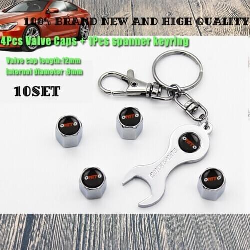10pc spanner 40pc Car Tire Valve Caps Air Tyre Stems Cover for Mazda Volvo audi Lexus Kia Hyundai Nissan bmw benz VW toyota