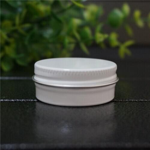 15/80g 10-200pcs Portable Empty Round Aluminum Box Metal Tin Cans DIY 15ml White Cosmetic Cream Refillable Jar Tea Aluminum Pot