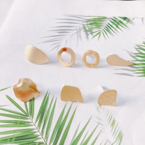 6pieces / lotAlloyBronzeearringsSuppliesforJewelryAccessoriesstainlesssteel jewelrydiy jewelryOther