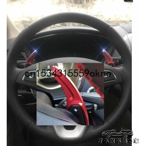 Aluminium Alloy Car Steering Wheel Shift Paddle Blade Shifter Extension For Lincoln MKS MKZ MKC MKX