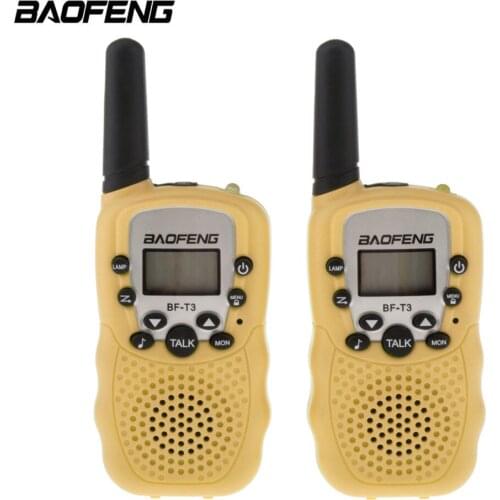 Baofeng 2pcs Wholesale Children Mini Kids UHF Walkie Talkie BF-T3 FRS Two Way Radio Comunicador T3 Handy Talkie Hf Transceiver