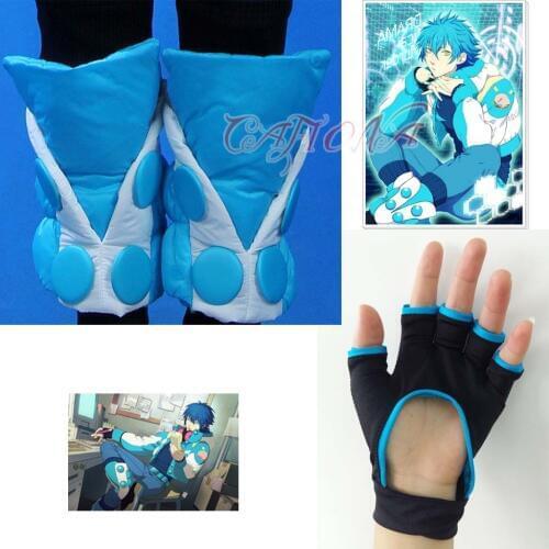 Cafiona Hot Dramatical Murder Seragaki Aoba Cosplay Costume Accessories Gloves Leg Covers