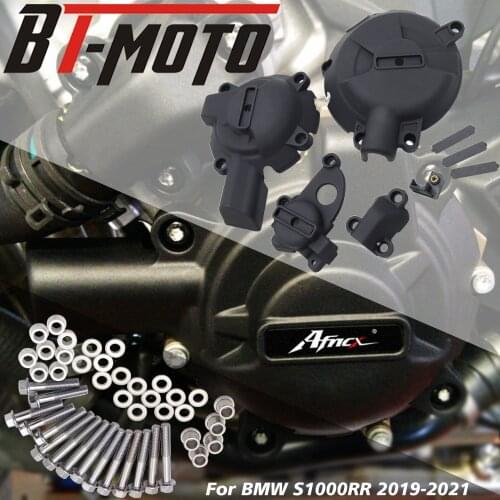 For BMW S1000RR 2019 2020 2021 Motorcycle Engine Guard Cover Anti-Scalding Constant Temperature Anti-Fall Protection Kit