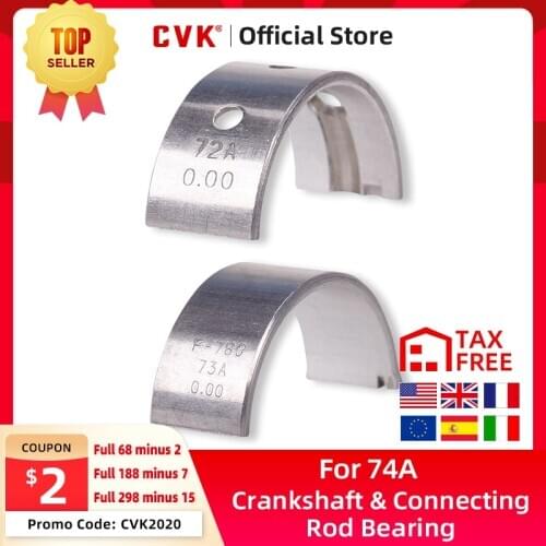 CVK Motorcycles Engine Main Crankshaft Crank Shaft Shaft Connecting Rod Bearing For Suzuki GSF250 72A 73A 74A 913 Bandit250