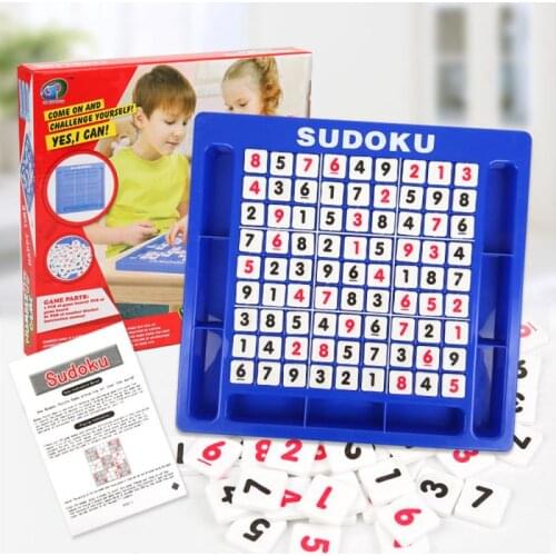 Newest Kids Puzzle Game Sudoku Game Chess Children Develop Logical Thinking Reasoning Training Classic Educational Board Game