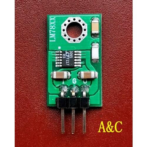 New LT3045 to LM7805 linear regulated power supply module low noise DAC digital interface power supply