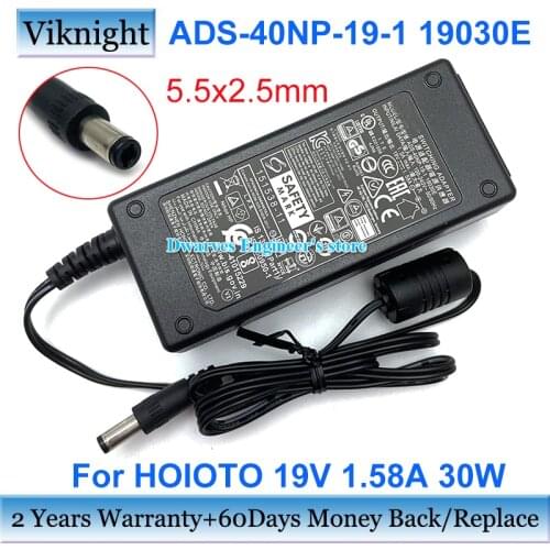 Genuine 19V 1.58A ac power Laptop Adapters for Hoioto ADS-40NP-19-1 1930E charger