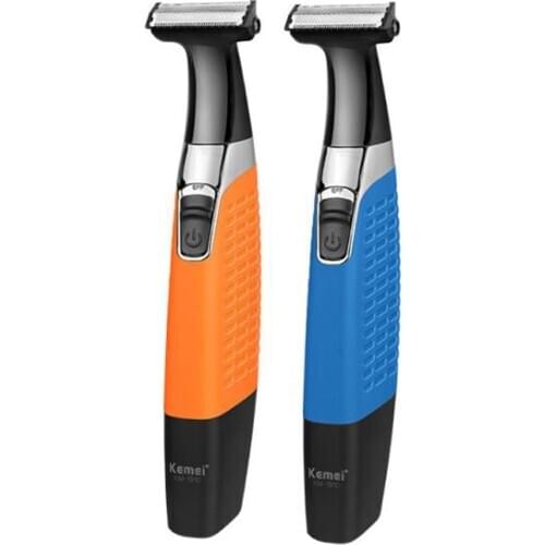 Kemei electric shaver KM-1910 rechargeable mens shaver razor body hair remover beard trimmer epilator device washable