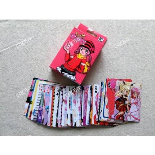 Anime Shugo Chara Poker Cards/bridge Cards/desk Cards/playing Cards of Amu/Ikuto Etc