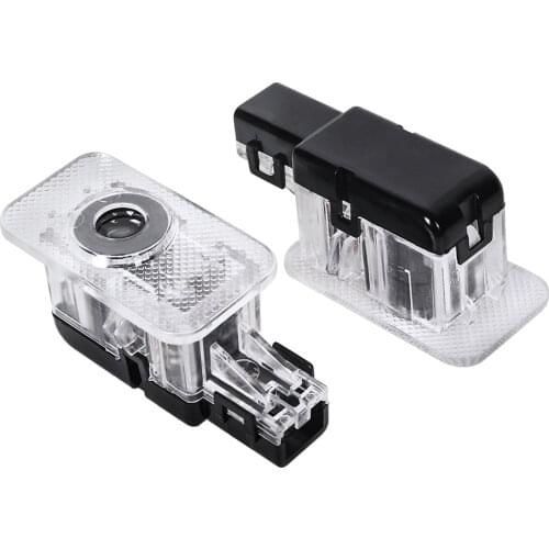 2PCS Car Door LED Logo Laser Projector Lights For VOLVO S80 S60 S80L S60L V60 V40 XC60 XC90 Ghost Shadow Welcome Lamp