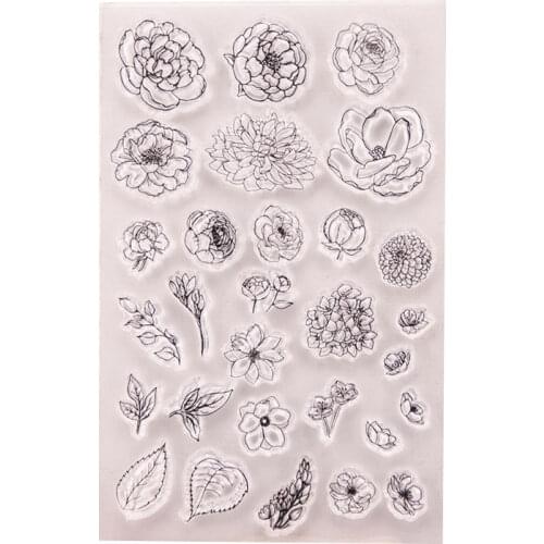 Clear Stamps For Photo Album Decor Transparent Silicone Seals DIY Card Scrapbooking Craft Stencil Making 10.5x15cm