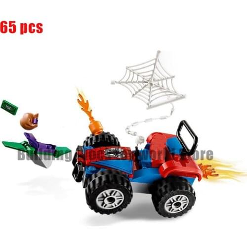 New 65 pcs of building block toy superhero series classic movie model building block girl boy toy gift