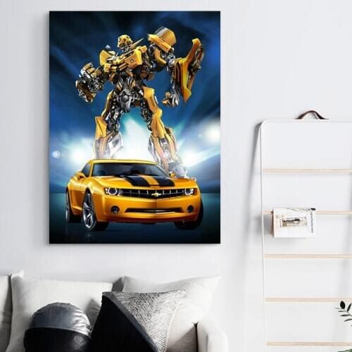 New hot 5D DIY diamond painting painted deformation car mosaic embroidery cross-stitch embroidery crafts decoration