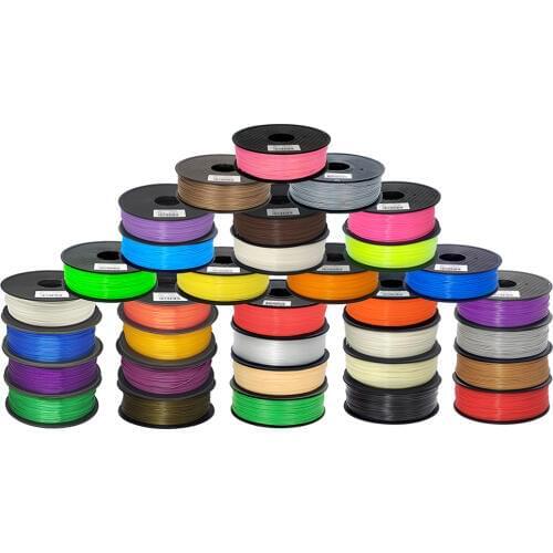 Anet 1.75mm ABS/PLA filament High Quality 1kg /roll led fit for universal 3d pen&3d printers
