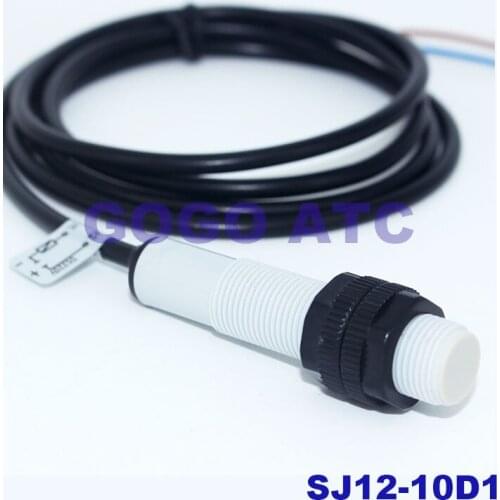 SJ12-10D1 Near two-wire DC npn normally open 24v magnetic sensor switch metal sensor 0-36V 220V Short circuit protection