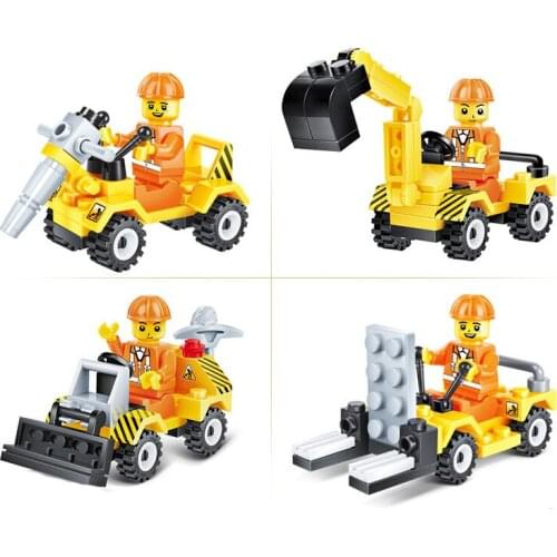 Mini DIY,Transportation tank plane Car Educational Assembled Models Building Blocks Compatible small Bricks toys for children